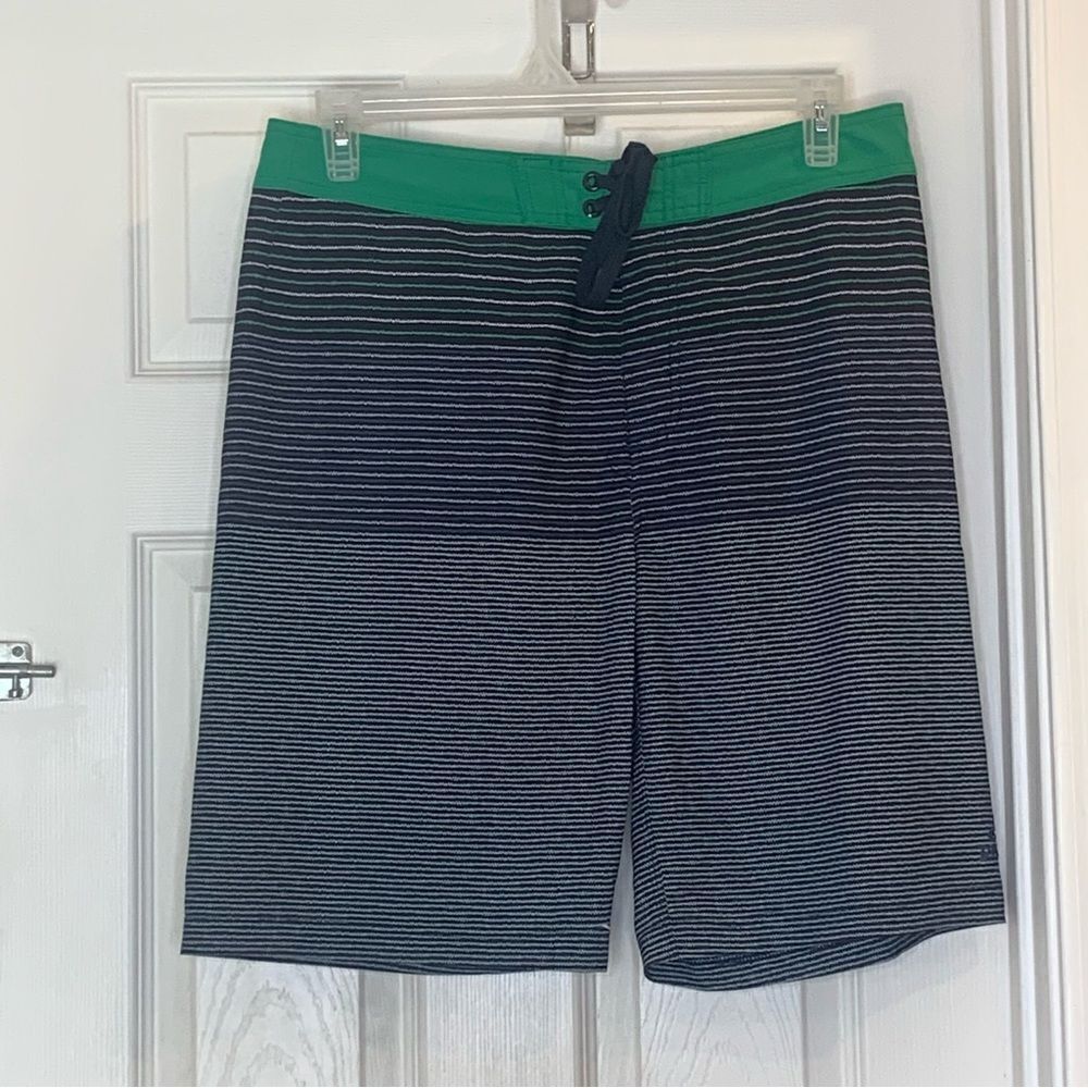 Prana Board Shorts Striped Size 34 - Picture 3 of 9